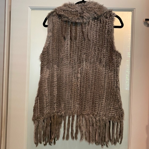100% real Rabbit Fur Vest - Picture 4 of 7